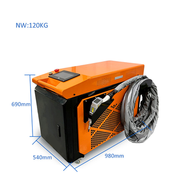 MAX Laser Source Small Laser Welding Machine With Touch Screen Laser Head 1500w 2000w