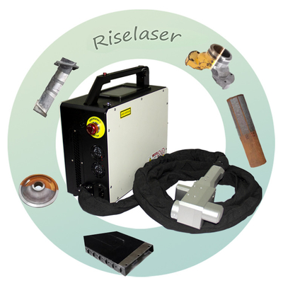 Plecak Portable Handheld Laser Cleaner 50w 100w z chwiejną laserową głowicą czyszczącą